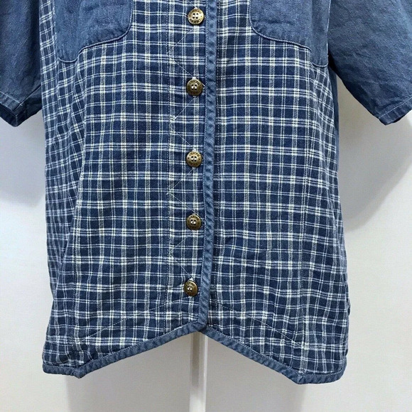 Vintage Cherokee Button Down Jean Shirt 18W - Picture 3 of 9
